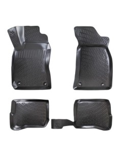 Rubber tray-style car mats set for Audi A4 B5 (Typ 8D)...
