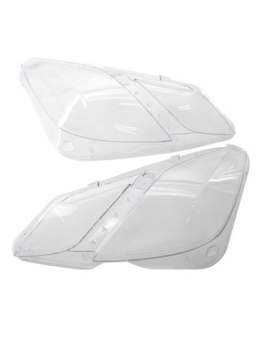 Set of 2 Headlight Glasses for Mercedes E-Class...