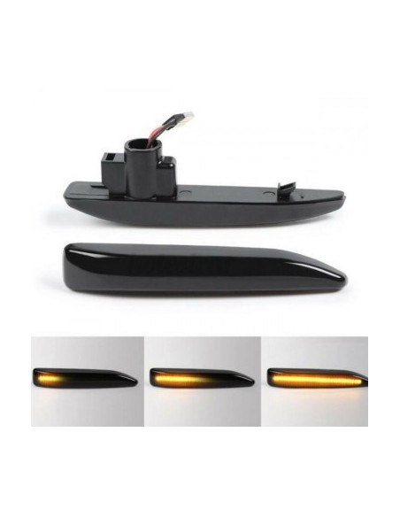 2 darab Dinamikus LED Oldalsó Index BMW 7-es Sorozat E65, E66, E67, E68