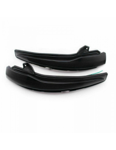 Set of 2 Dynamic LED Mirror Turn Signals for Mercedes C,...