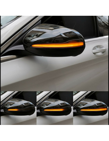 Set of 2 Dynamic LED Mirror Turn Signals for...