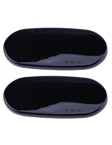Set of 2 Smoke LED Side Marker Lights for VW...