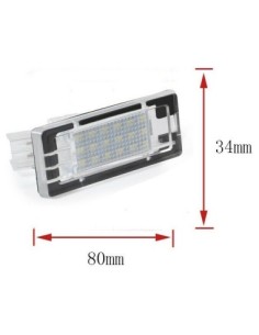LED number lamps for Dacia Duster (2010-2018), Logan MCV... 2