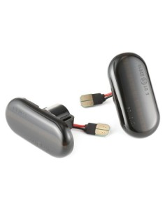 Set of 2 LED Wing Indicators with Smoke Glass for Nissan...
