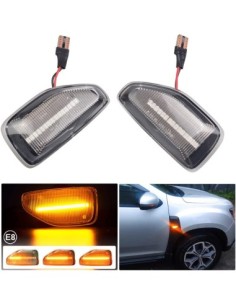 Set 2 Semnalizari Aripa LED dinamice cu sticla clara...