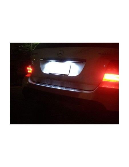 Set of 2 LED License Plate Lights for Mercedes-Benz ML W164, R W251, GL X164