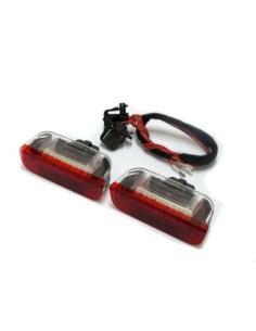 LED лампи за предна врата за VW, SEAT, SKODA Бял/Червен