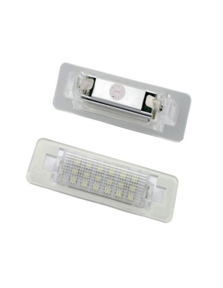 LED license plate lights for MERCEDES-BENZ W202, W210