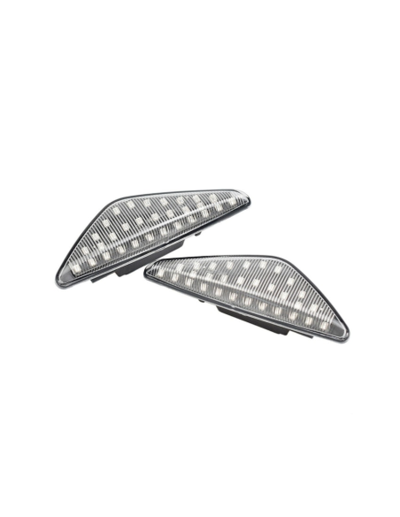 Set of 2 Clear LED Wing Indicators for X3 F25, X5 E70, X6 E71