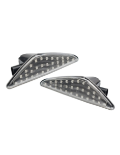 Set of 2 Clear LED Wing Indicators for X3 F25, X5 E70, X6... 2