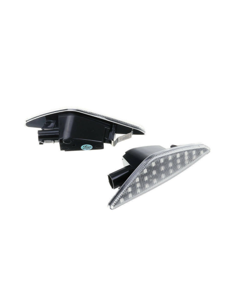 Set of 2 Clear LED Wing Indicators for X3 F25, X5 E70, X6 E71