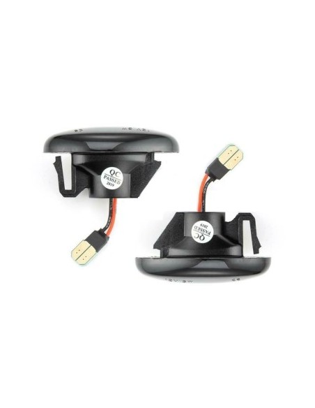 Set of 2 Smoked LED Wing Indicators for Smart W450 and W452