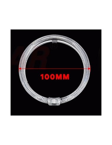 Set of 2 LED car rings diameter 100mm with...