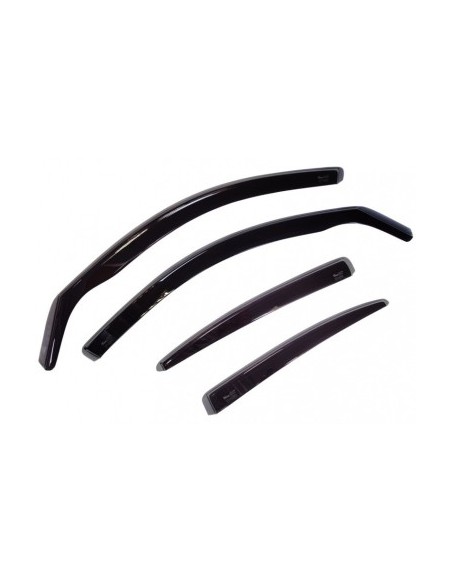 Set of 4 Window Deflectors for AUDI A6 (C6) 2003-2011 Sedan