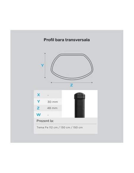 Menabo Tema Steel Roof Bars for Opel Crossland X, 5 doors, model 2017-2020