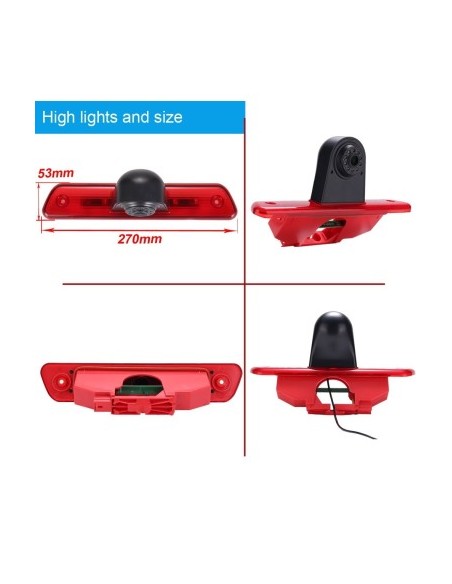 Reversing Camera for Citroen Jumpy (2007 - 2016)