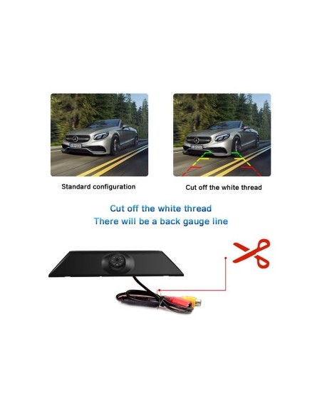 Dedicated rearview camera for Iveco Daily (2011 - 2014) C474