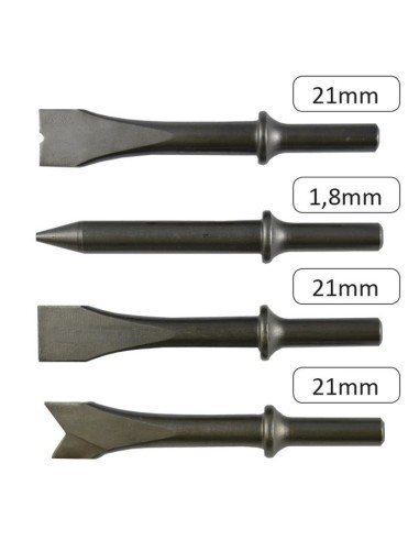 Set Ciocan Pneumatic Cu 9 Piese JBM