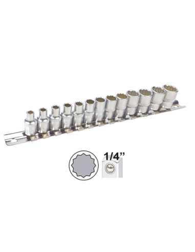 1/4` Ring Socket Set