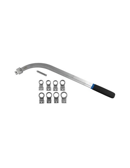 Curved Wrench Set for Auxiliary Belt Tensioner 12 Faces