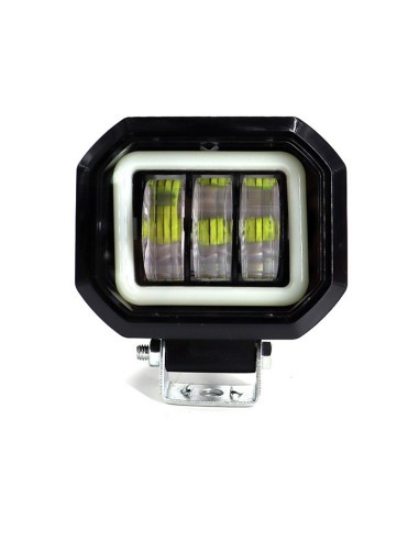 LED Projector with angel eyes for offroad car,...