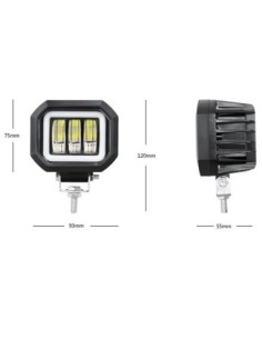 LED проектор с ангелски очи за офроуд автомобили,... 2