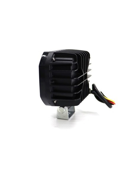 LED Projector with angel eyes for offroad car, motorcycle, ATV, power 30W, brightness 2700 lumens