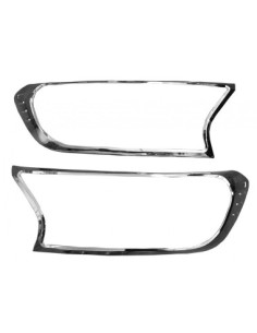 Set of 2 chrome ornaments for Ford Ranger headlights...