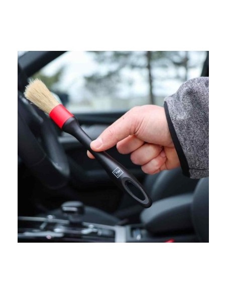 Koch Chemie Interior Brush Red with Hard Bristles