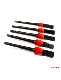 Amio Car detailing brush set, 9pcs 2