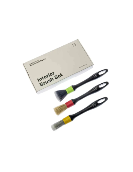 Koch Chemie Interior Brush Set, set of 3 pieces