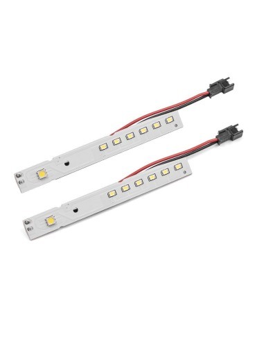 Set of 2 LED eyebrow modules, side headlight...