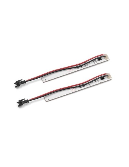 Set of 2 LED eyebrow modules, side headlight eyelid for BMW E60 Facelift