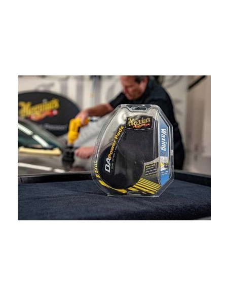 Set 2 Bureti Aplicare Ceara Meguiar's DA Powerpad System Foam Waxing Pads, 100mm