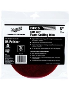 Meguiar's Soft Buff DA Foam Cutting Disc 6", 152.4 mm 2