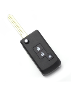 Key case type knife 2+1 buttons (modified) for Nissan
