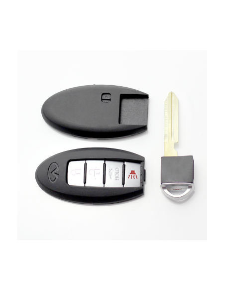 3+1 Button Key Case for Nissan
