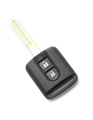 Key case 2 buttons (square model) for Nissan