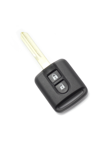 Key case 2 buttons (square model) for Nissan