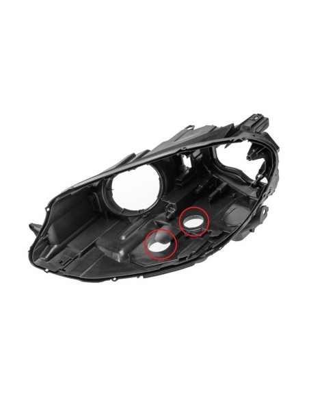 Left Headlight Housing for Golf 7 / Golf VII Without Facelift for Xenon Headlight with 2 Modules (2013 - 2016)