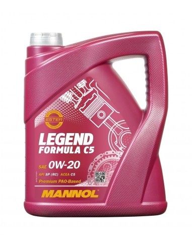 MANNOL Legend Formula C5 0W-20 Motor Oil 5L
