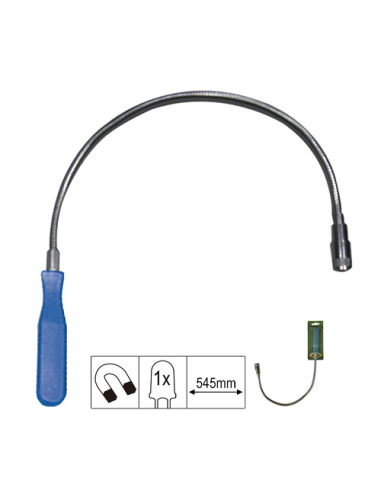 Flexible Recuperator with Magnet and LED