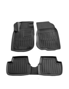 Rubber mat set type tray for Peugeot 2008 2013-2019