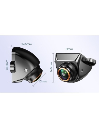 170 Degree AHD/CVBS Rear/Front Camera with...