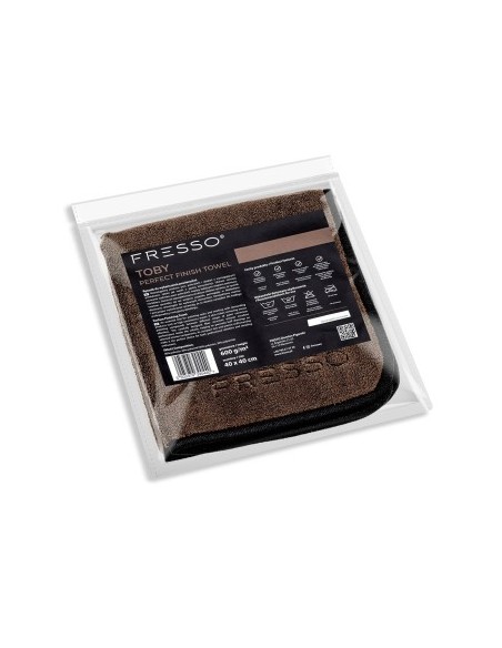 Πετσέτα Μαλακή FRESSO Toby Perfect Finish 600gsm, 40x40 cm