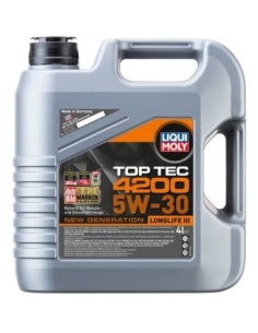 Liqui Moly Top Tec 4200 5W30 Motor Oil, 4L