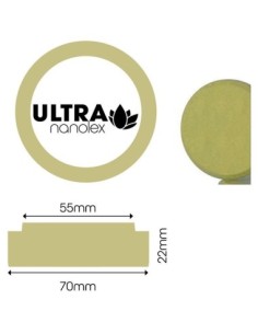 Nanolex Ultra Cut Pad Super Abrasív Poliészter Szivacs...