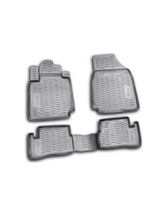 Dedicated rubber floor mats Novline NISSAN Micra 2005-, 4...