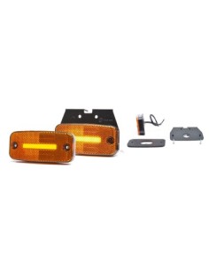 Лампа Габарит Led 1134 W157 12V-24V Позиция Оранжево Was 2