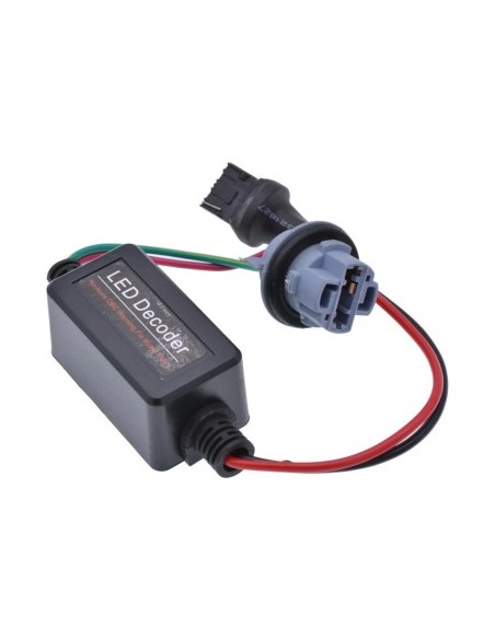 Set of 2 Error Cancellers / LED Decoders W21W T20 with Single Filament